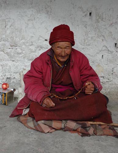 102 Years Old Monk inLadakh