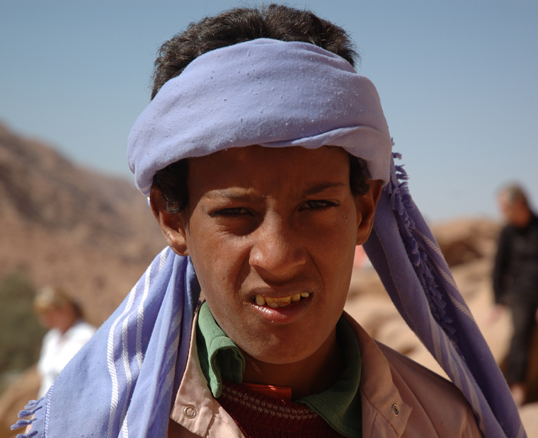 Young Bedouin in Egypt